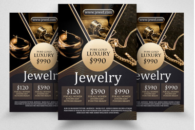 Elegant Jewelry Flyer/Poster