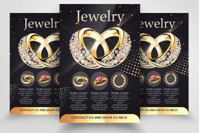 Jewelry Shop Marketing Flyer