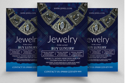 Jewelry Advertisement Flyer/Poster