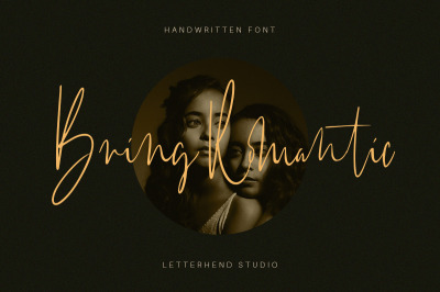 Bring Romantic - Handwritten Font
