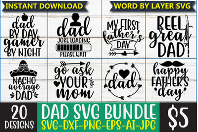 Dad SVG Bundle