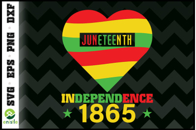 Juneteenth Heart Independence 1965