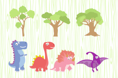 cute dinosaur animal cartoon