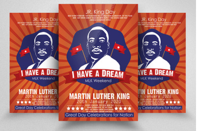 Martin Luther King&amp;&23;039;s Day Flyer