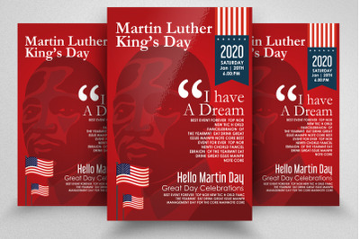 Martin Luther King&amp;&23;039;s Day Flyer&2F;Poster