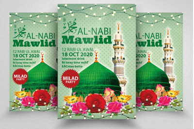 Eid Milad ul Nabi Flyer/Poster