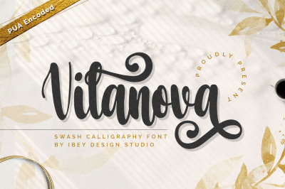 Vilanova - Modern Calligraphy Font