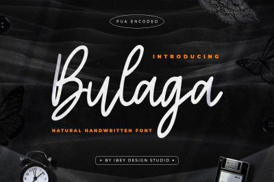 Bulaga - Handwritten Script Font