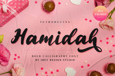 Hamidah - Modern Calligraphy Font