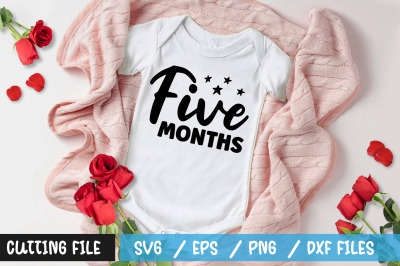 five months svg