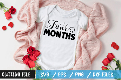 Four months svg