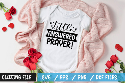 LITTLE ANSWERED PRAYER svg