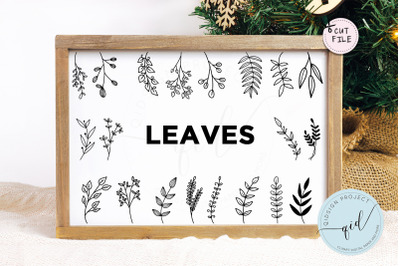Leaves Clipart SVG