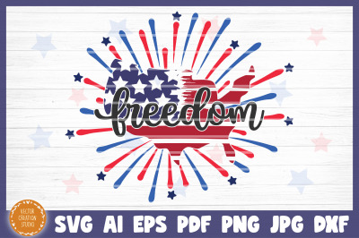 Freedom 4th Of July Independence Day SV