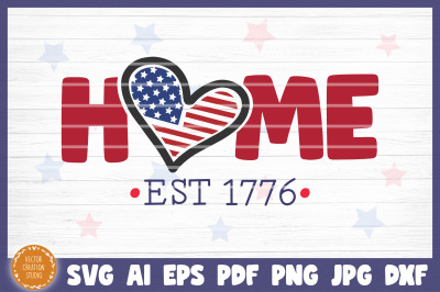 Home America 4th Of July Independence Day SV