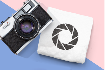 Camera Aperture | Embroidery