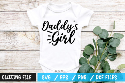 Daddys girl svg