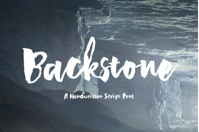 Backstone - A Handwritten Script Font