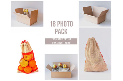 Food donation 18 photo pack