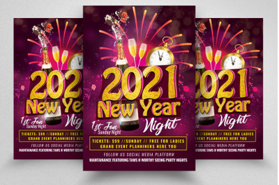 New Year Eve Flyer/Poster