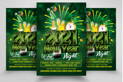 Happy New Year Eve Flyer/Poster