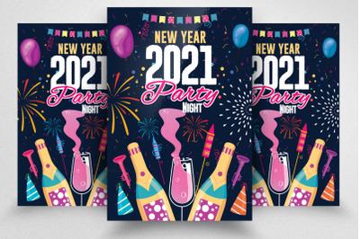 New Year Party Flyer/Poster