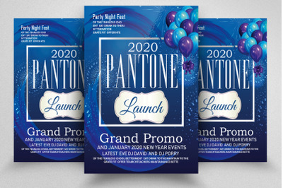 Pantone Product Grand Promotion Flyer