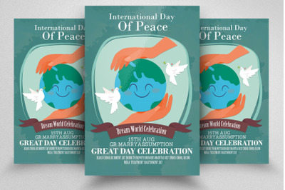 International Day of Peace Flyer