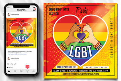 LGBT Pride Month Flyer/Poster