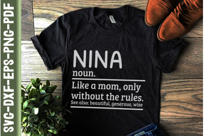 Nina noun Defination Without The Rules