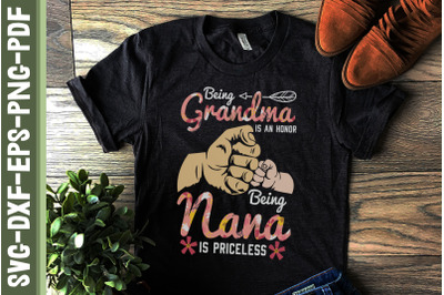 Being Grandma Honor Being Nana Priceless