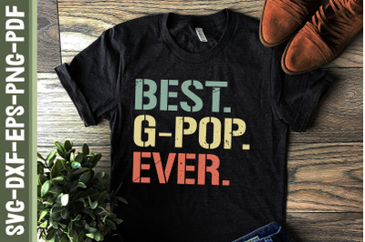 Best G-pop Ever Grandpa Gift Fathers Day