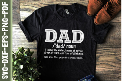 Dad Defination Father&#039;s Day Gift