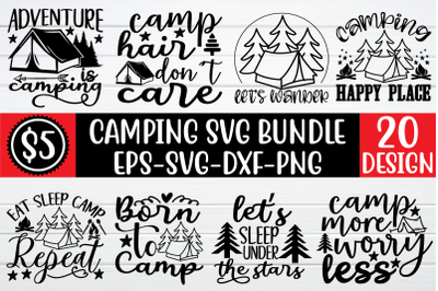 camping svg bundle vol 2