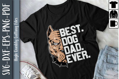 Best Dog Dad Ever Bulldog Dad Father