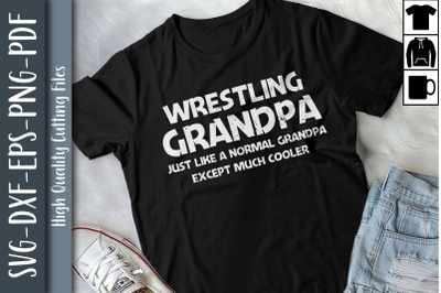 Wrestling Grandpa Father&#039;s Day Gift