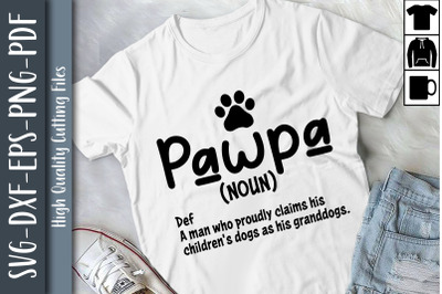 Pawpa Definition Father&#039;s Day Gift