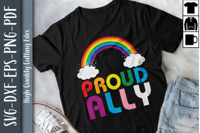 Proud Ally LGBTQ Proud LGBTQ Rights