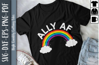 Ally AF LGBTQ Proud LGBTQ Rights