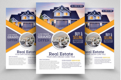 Real Estate/House For Sale  Flyer/Poster