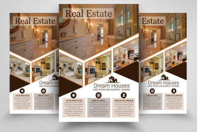 Real Estate Dealing Flyer Template