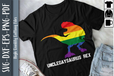 Unclegaysaurus Rex LGBTQ Proud