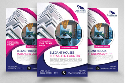 Real Estate Dealing Flyer Template