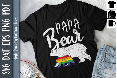 Papa Bear LGBTQ Proud LGBTQ Rights