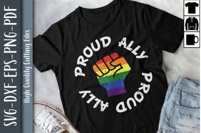 Proud Ally LGBTQ Proud LGBTQ Rights