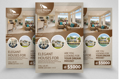 Real Estate Agency Flyer Template