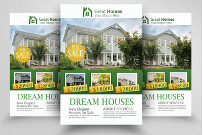 Real Estate Flyer Psd Template