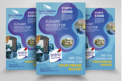 Real Estate Ads Flyer Template