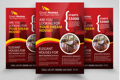 Real Estate Dealing Flyer Template