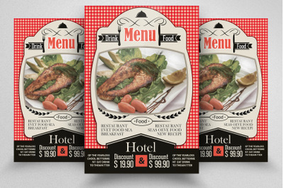 Hotel Food Flyer/Poster